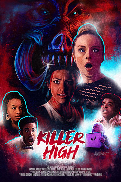 Killer High poster. Blue Ice Africa Film and Television Production.