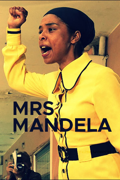 Mrs Mandela poster. Blue Ice Pictures.