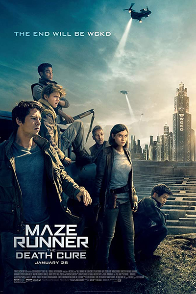 Maze Runner: The Death Cure movie poster. Blue Ice Pictures.
