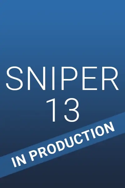 Sniper 13 poster. Blue Ice Africa.